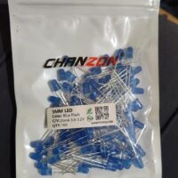 100pcs 5mm LED Diode Blue Flash